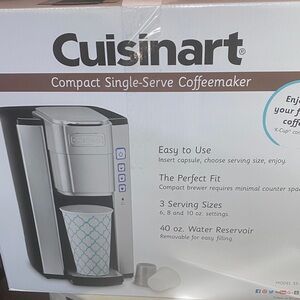 Cuisinart Single-Serve Coffeemaker-New and unused in the box